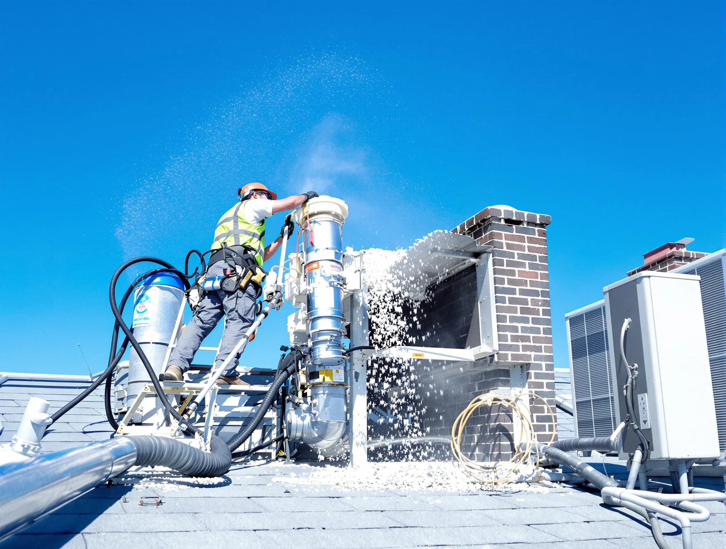 Expert roof dryer vent cleaning by Dove Valley Dryer Vent Cleaning in Dove Valley