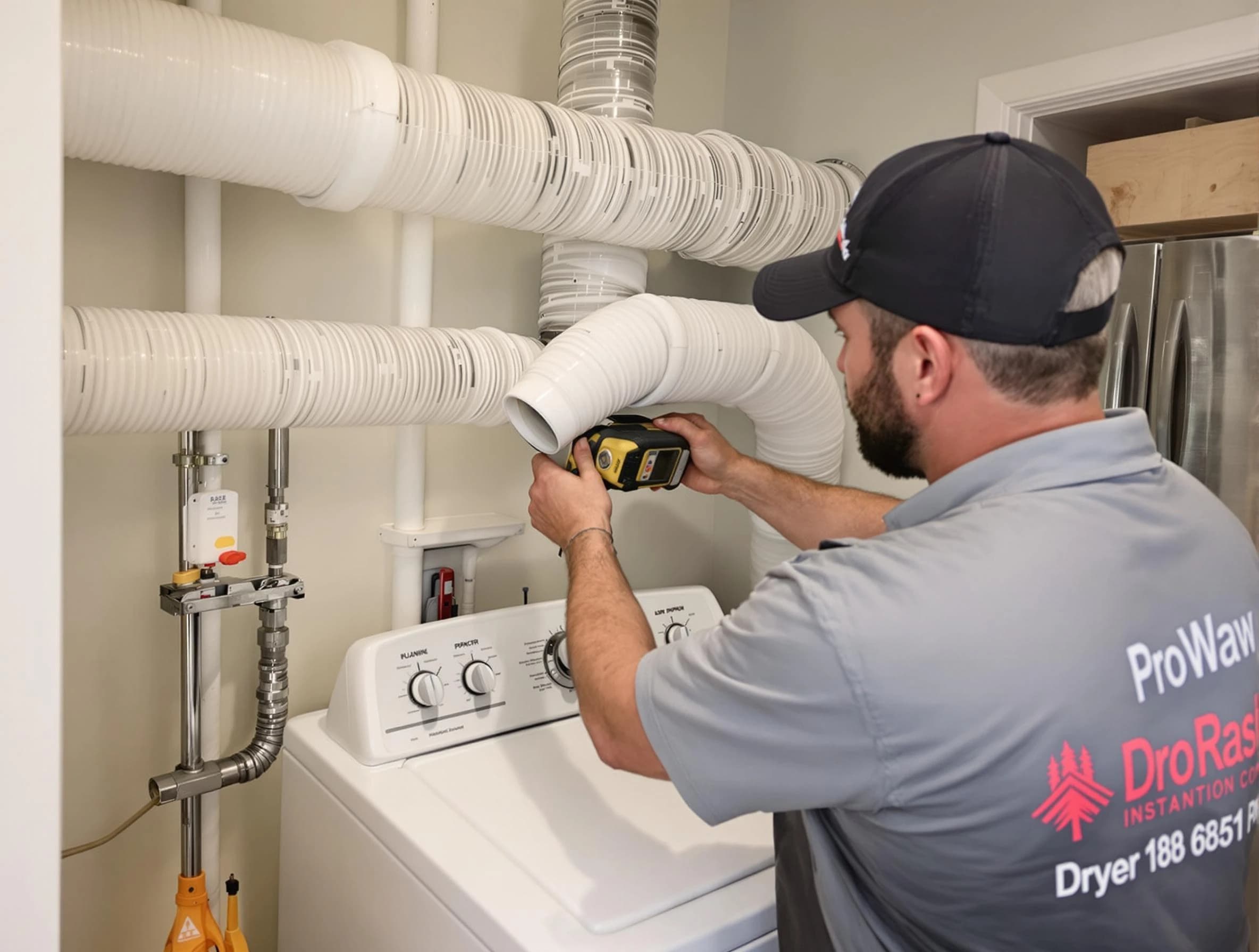 Professional dryer vent hose installation by Dove Valley Dryer Vent Cleaning in Dove Valley