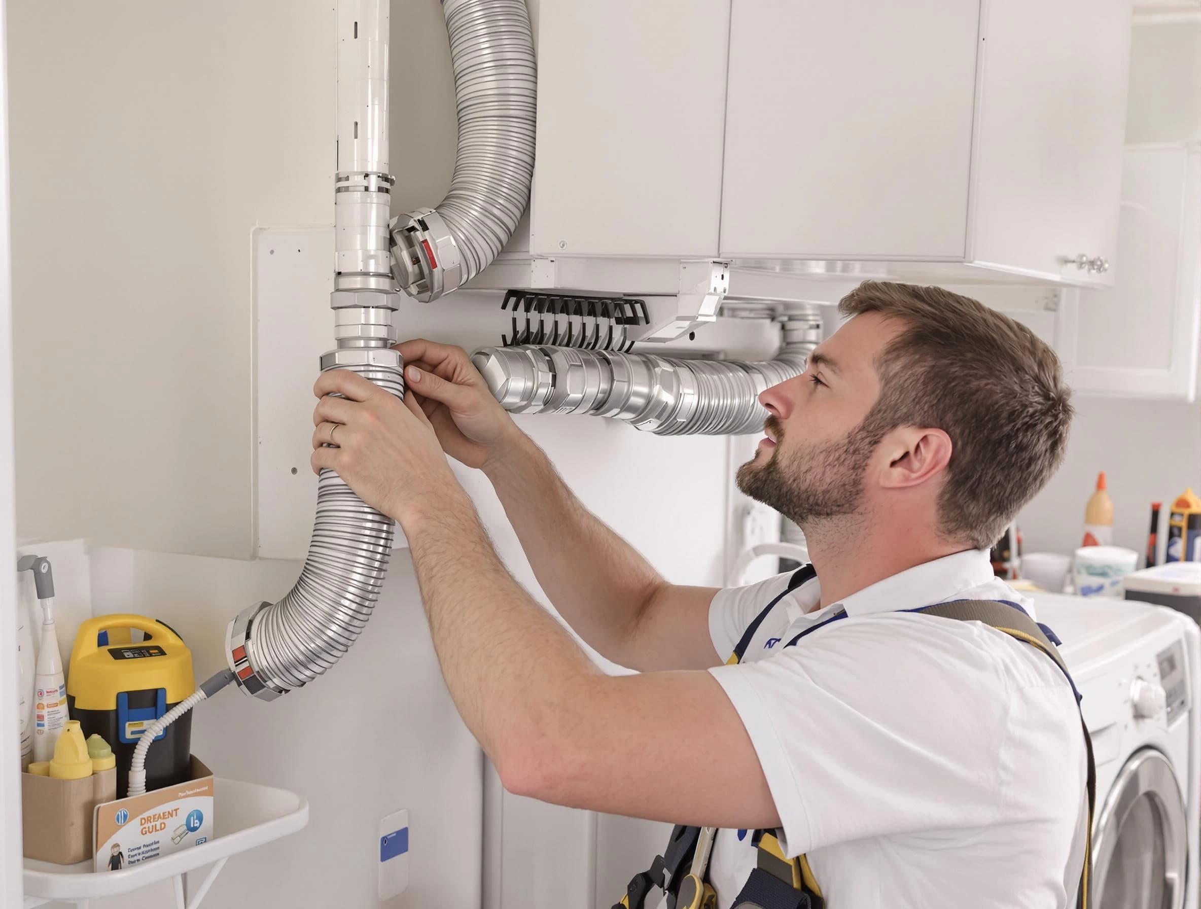 Professional dryer vent repair and installation by Dove Valley Dryer Vent Cleaning in Dove Valley