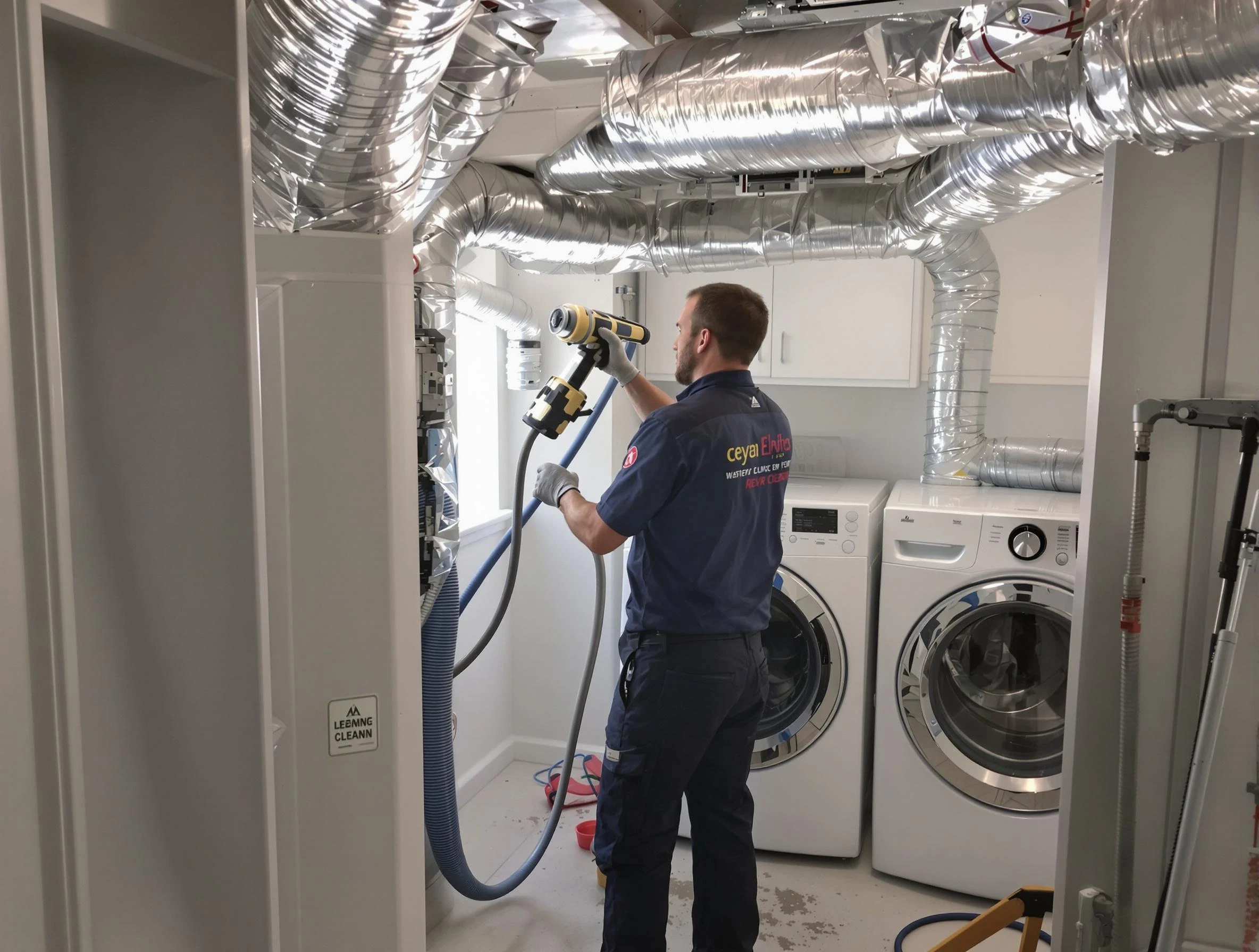 Dove Valley Dryer Vent Cleaning specialist using advanced equipment for thorough duct cleaning in Dove Valley